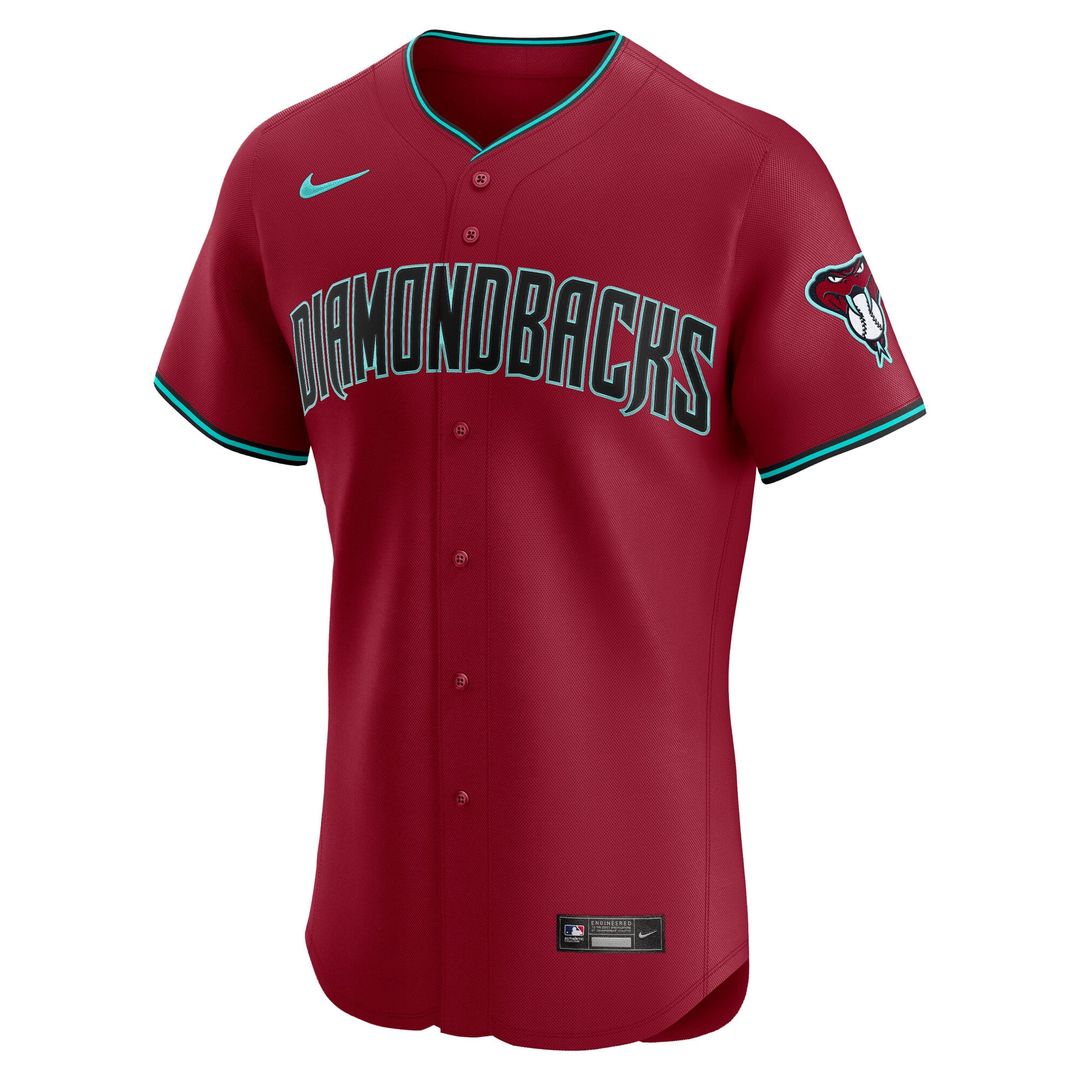 Arizona Diamondbacks Nike Alternate 2 Elite Jersey - Red | MLB Fan Gear
