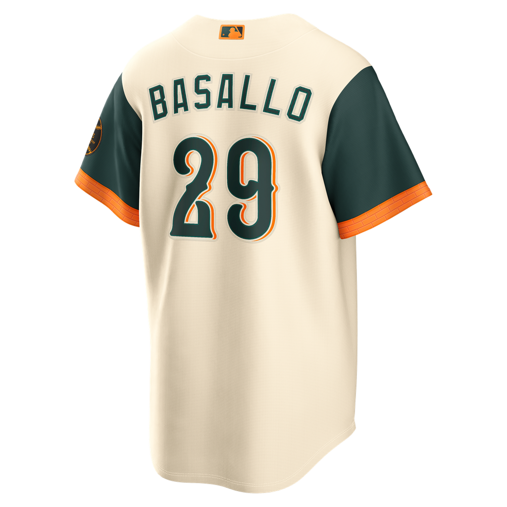 Samuel Basallo Baltimore Orioles Nike 2026 City Connect Stadium Jersey - Cream | MLB Fan Gear