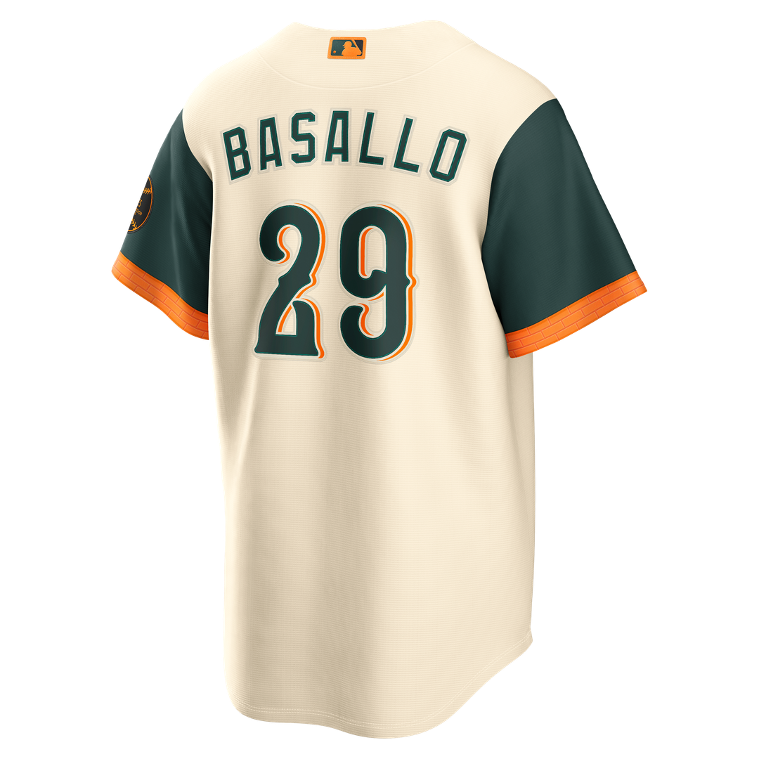 Samuel Basallo Baltimore Orioles Nike 2026 City Connect Stadium Jersey - Cream | MLB Fan Gear
