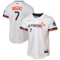 Craig Biggio Houston Astros Nike Youth 2025 City Connect Limited Player Jersey - White | MLB Fan Gear