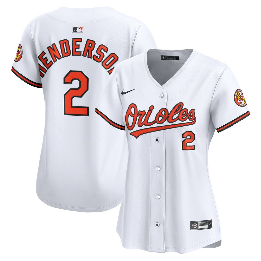 Gunnar Henderson Baltimore Orioles Nike Women's Home Limited Player Jersey - White | MLB Fan Gear