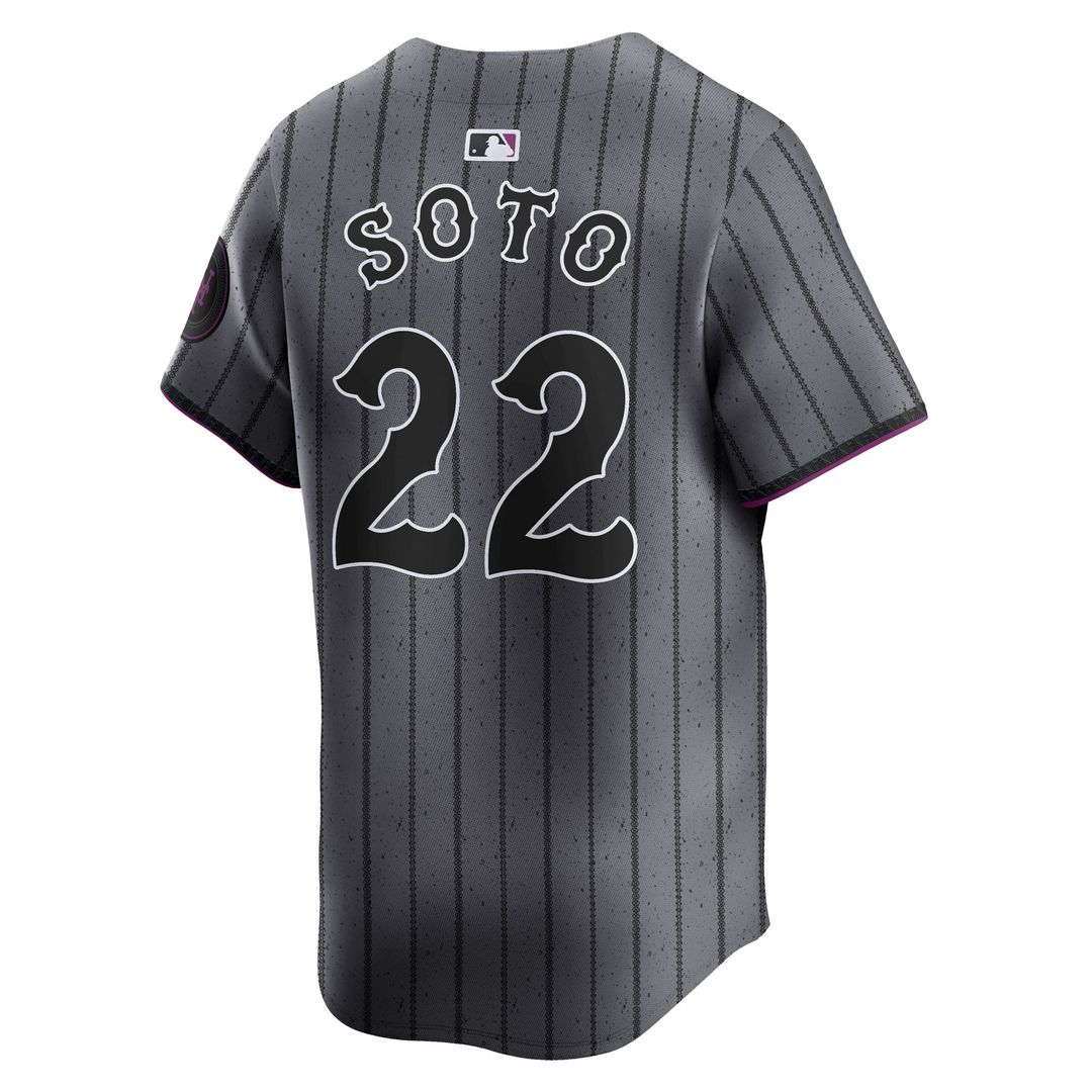 Juan Soto New York Mets Nike City Connect Limited Jersey - Gray | MLB Fan Gear
