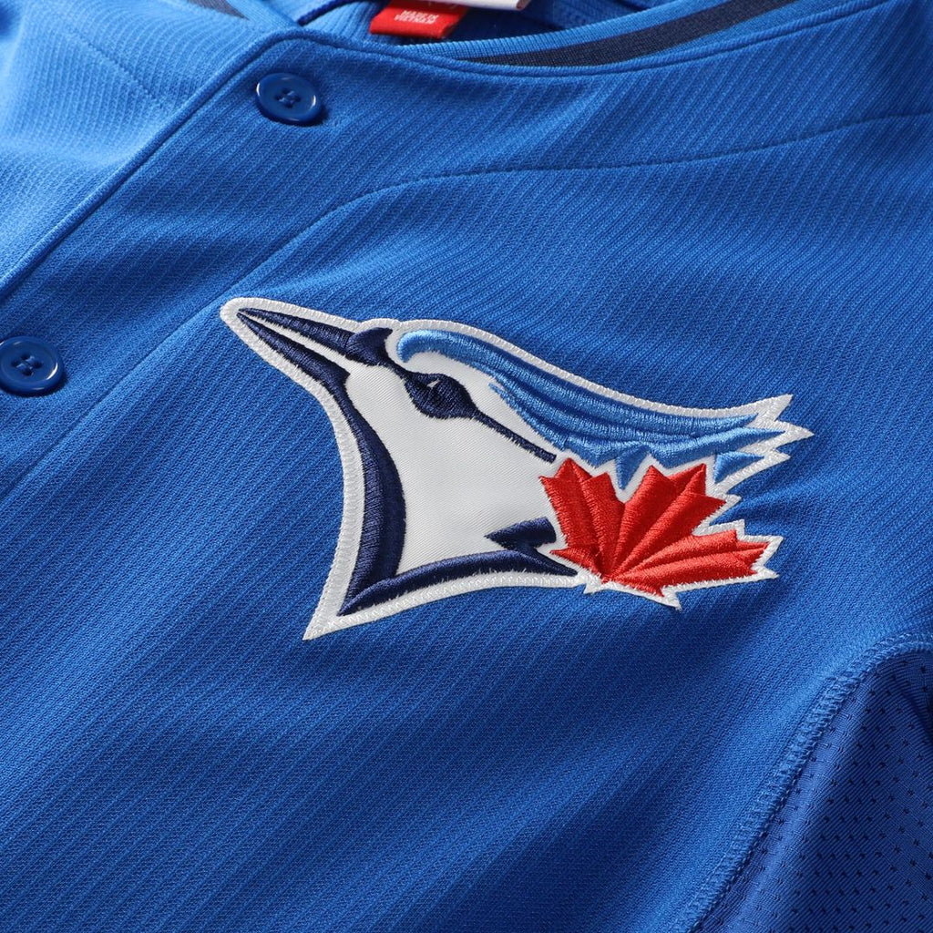 Jose Bautista Toronto Blue Jays Mitchell & Ness Authentic Batting Practice Jersey - Blue | MLB Fan Gear