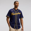 Milwaukee Brewers Nike Alternate Replica Team Jersey - Navy | MLB Fan Gear