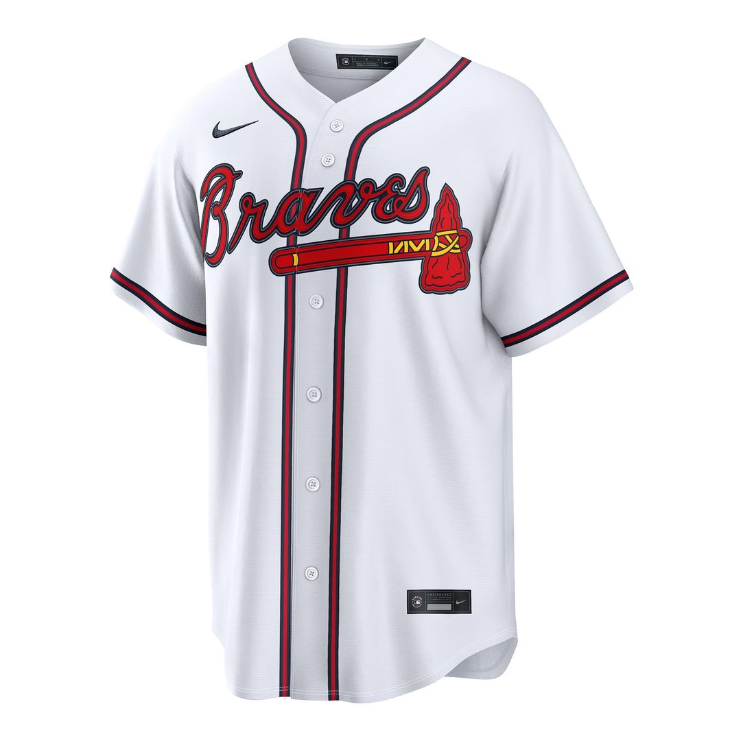 Mauricio Dubón Atlanta Braves Nike Home Replica Jersey - White | MLB Fan Gear