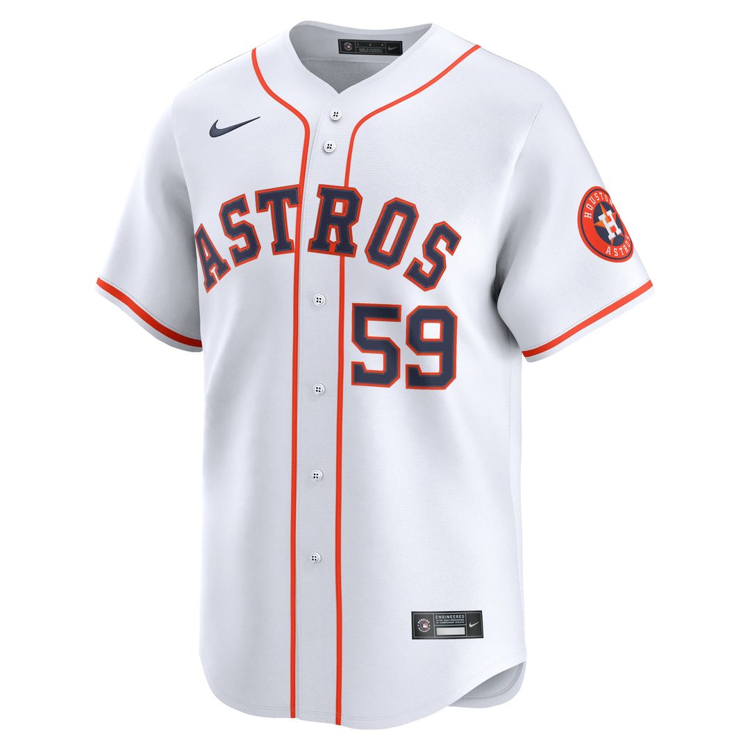 Framber Valdez Houston Astros Nike Home Limited Player Jersey - White | MLB Fan Gear