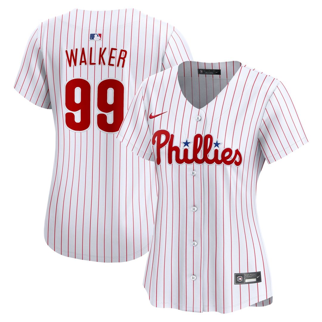 Taijuan Walker Philadelphia Phillies Nike Women's Home Limited Player Jersey - White | MLB Fan Gear