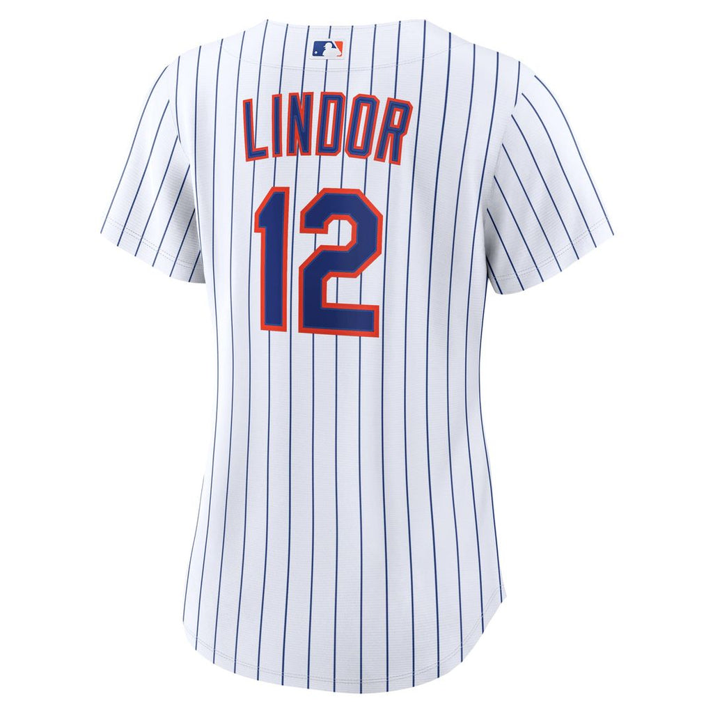 Francisco Lindor New York Mets Nike Women's Alternate Replica Jersey - Black | MLB Fan Gear