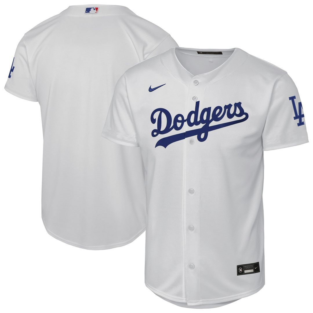 Los Angeles Dodgers Nike Youth Alternate Stadium Jersey - Gray | MLB Fan Gear