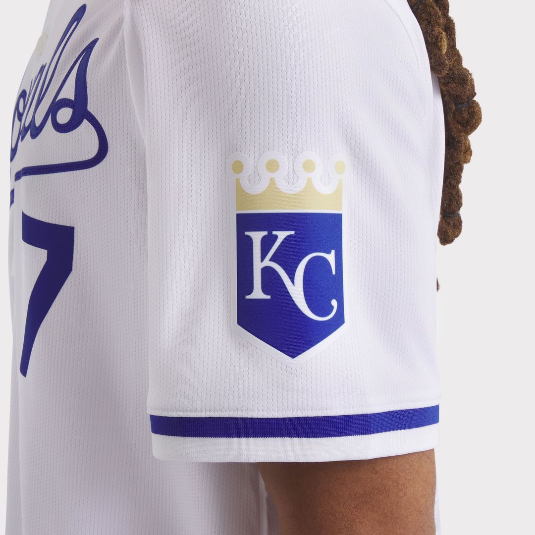 Bobby Witt Jr. Kansas City Royals Nike Home Limited Player Jersey - White | MLB Fan Gear