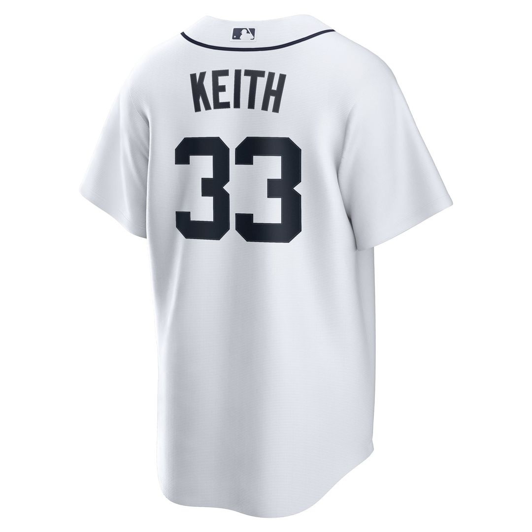 Colt Keith Detroit Tigers Nike Home Replica Jersey - White | MLB Fan Gear