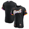 San Francisco Giants Nike City Connect Authentic Sponsor Patch Jersey - Anthracite | MLB Fan Gear