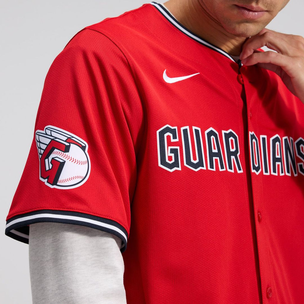 Cleveland Guardians Nike Alternate Limited Jersey - Red | MLB Fan Gear