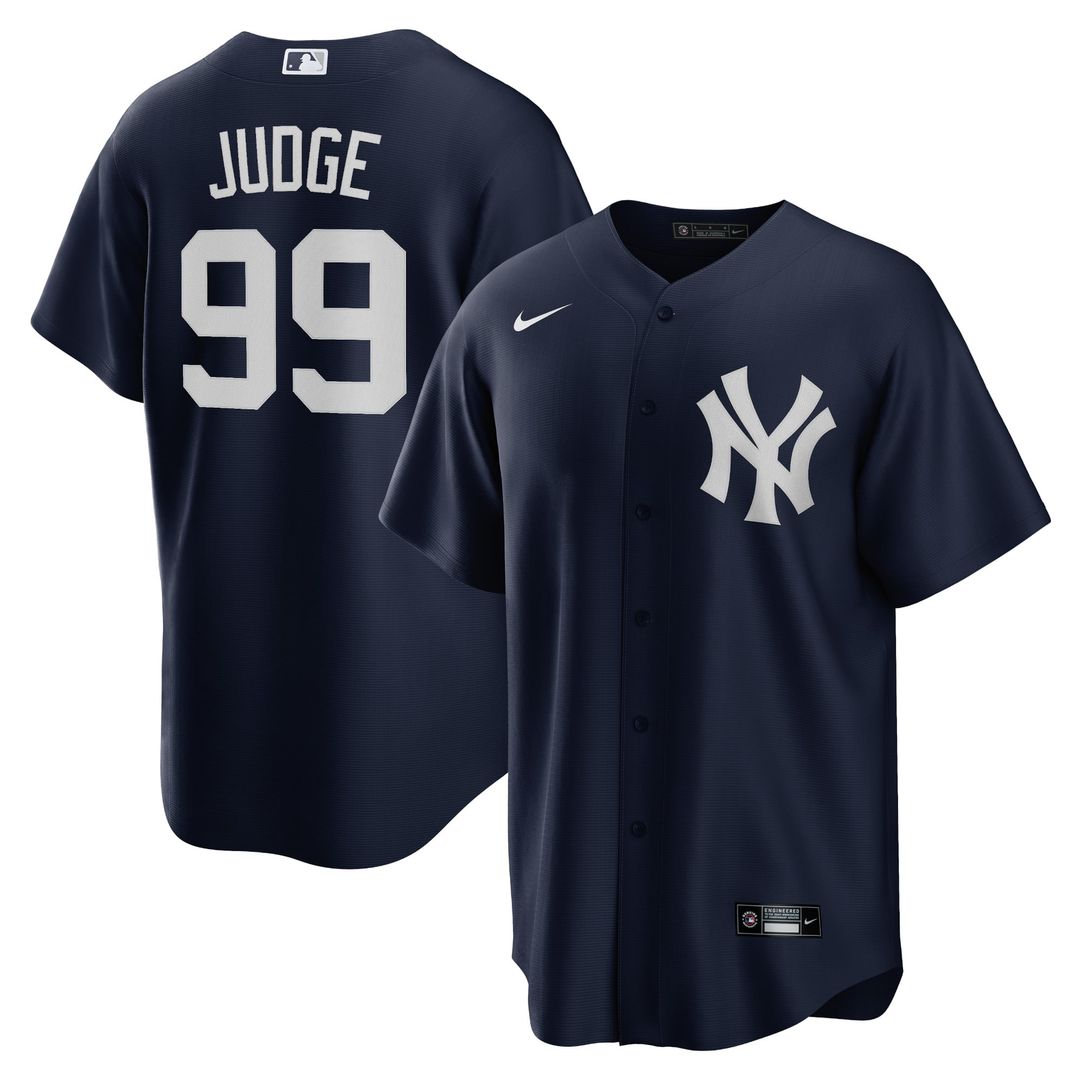 Aaron Judge New York Yankees Nike 2020 Spring Training Replica Player Jersey - Navy | MLB Fan Gear