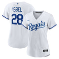 Kyle Isbel Kansas City Royals Nike Women's Home Replica Jersey - White | MLB Fan Gear