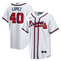 Reynaldo Lopez Atlanta Braves Nike Home Replica Jersey - White | MLB Fan Gear