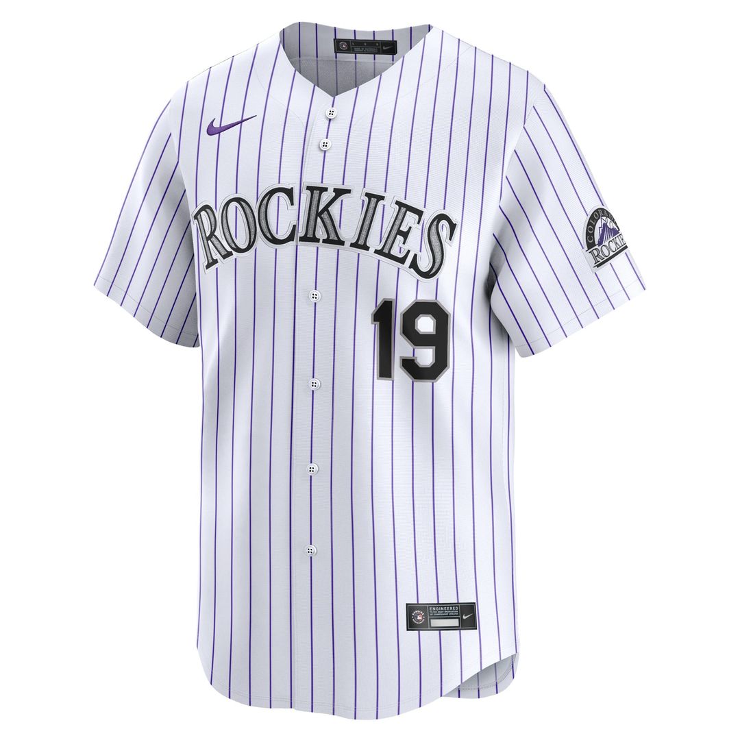 Charlie Blackmon Colorado Rockies Nike Youth Home Limited Player Jersey - White | MLB Fan Gear