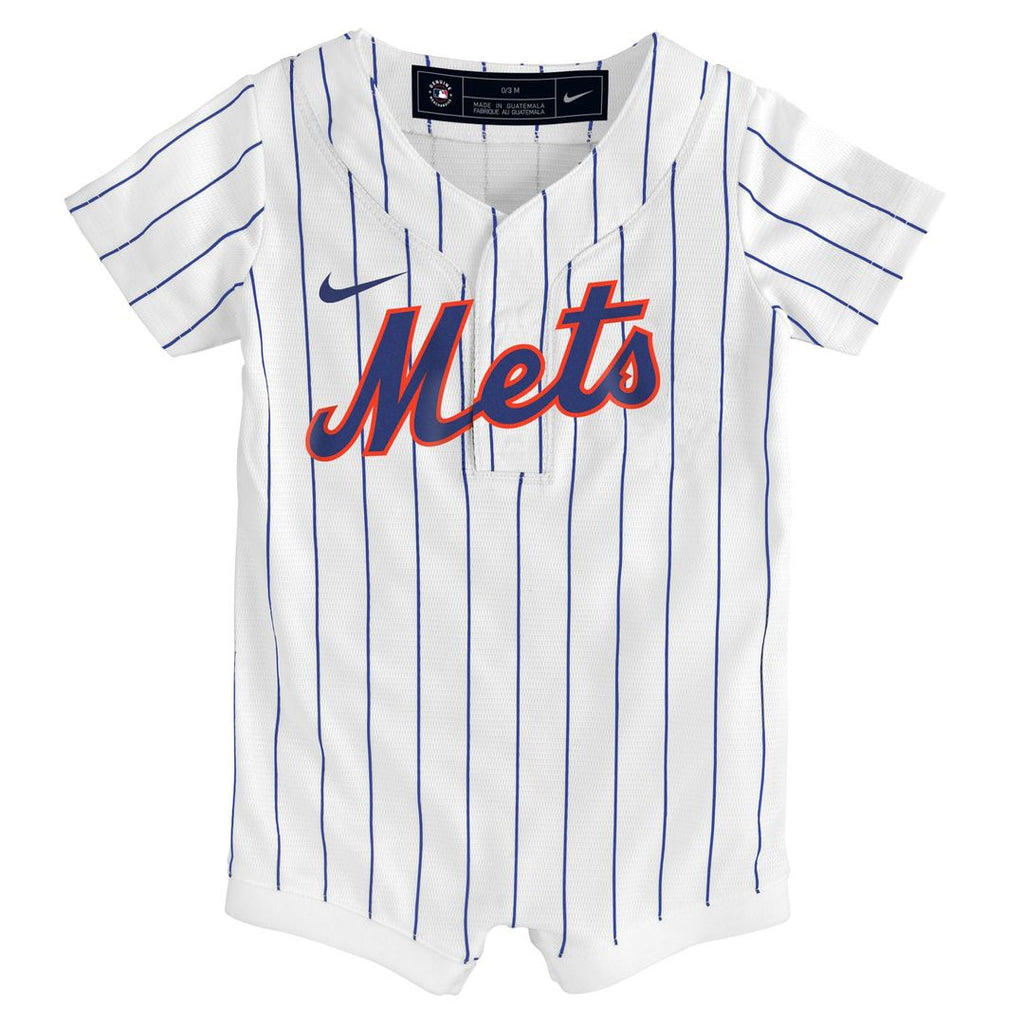 New York Mets Nike Infant Home Replica Romper Jersey - White | MLB Fan Gear