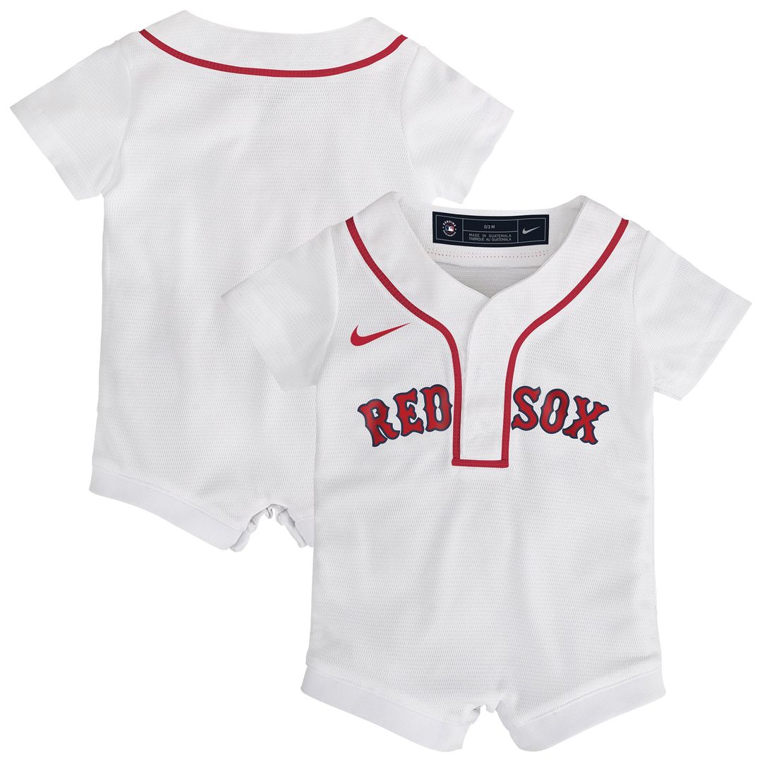 Boston Red Sox Nike Infant Alternate Replica Romper Jersey - Red | MLB Fan Gear