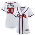 Drake Baldwin Atlanta Braves Nike Women's Home Replica Jersey - White | MLB Fan Gear