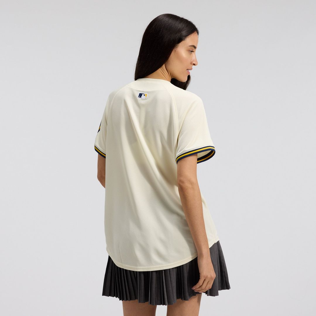 Milwaukee Brewers Nike Women's Home Limited Jersey - Cream | MLB Fan Gear