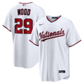 James Wood Washington Nationals Nike Home Replica Jersey - White | MLB Fan Gear