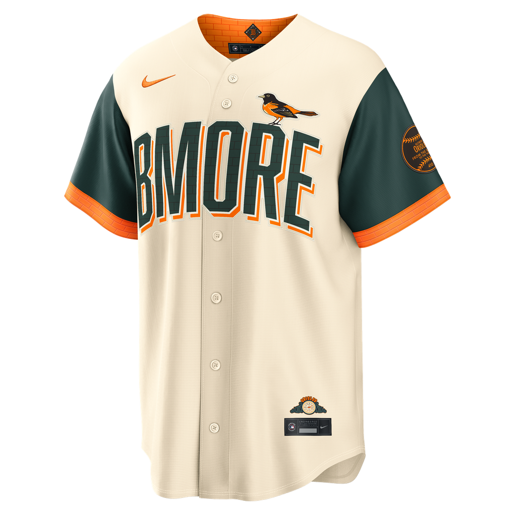Baltimore Orioles Nike 2026 City Connect Stadium Jersey - Cream | MLB Fan Gear