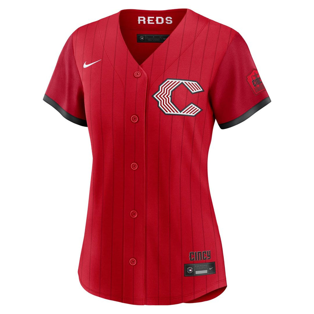 Cincinnati Reds Nike Women's 2026 City Connect Stadium Jersey - Red | MLB Fan Gear