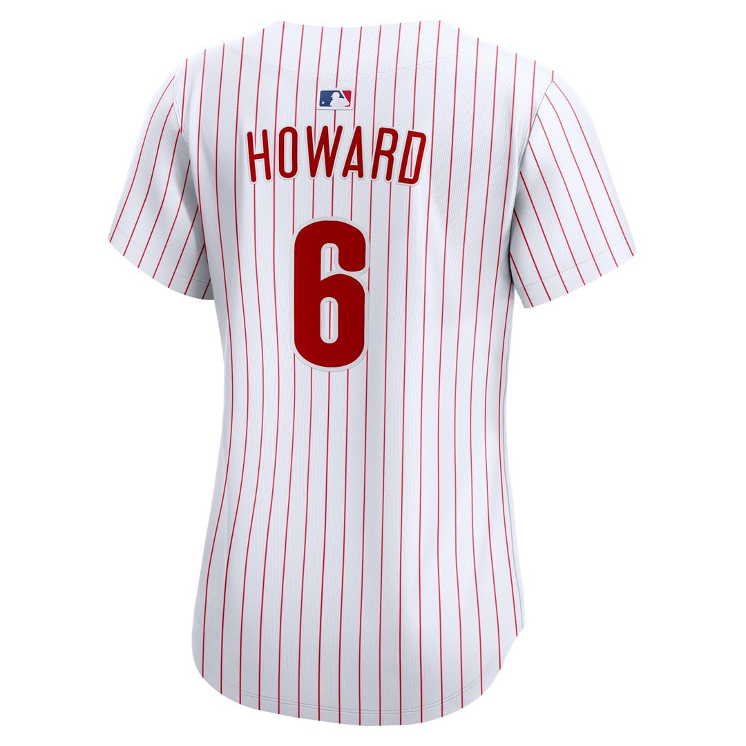 Ryan Howard Philadelphia Phillies Nike Women's Alternate 2 Limited Jersey – Cream | MLB Fan Gear