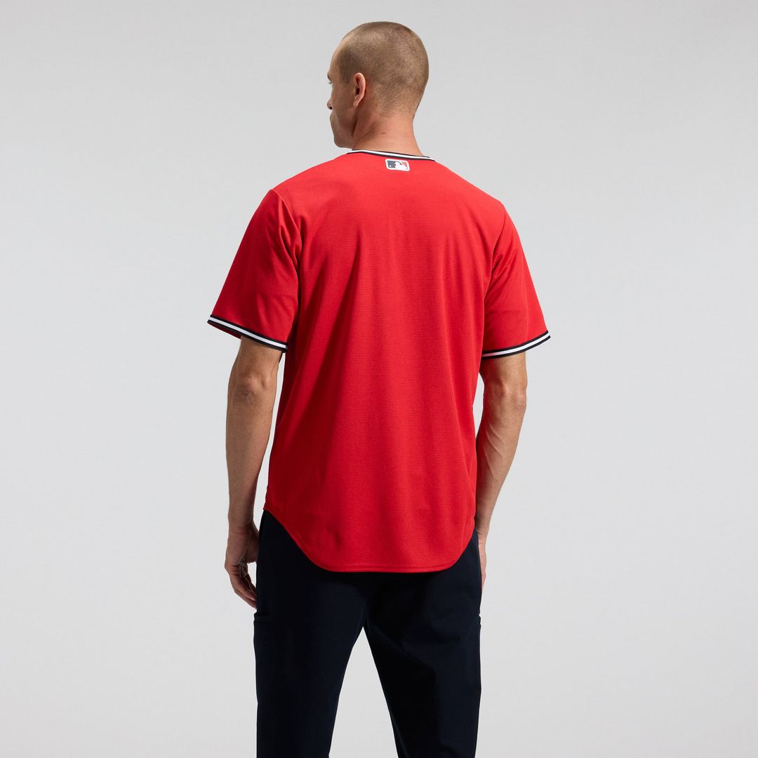 Cleveland Guardians Nike Alternate 2 Replica Jersey - Red | MLB Fan Gear