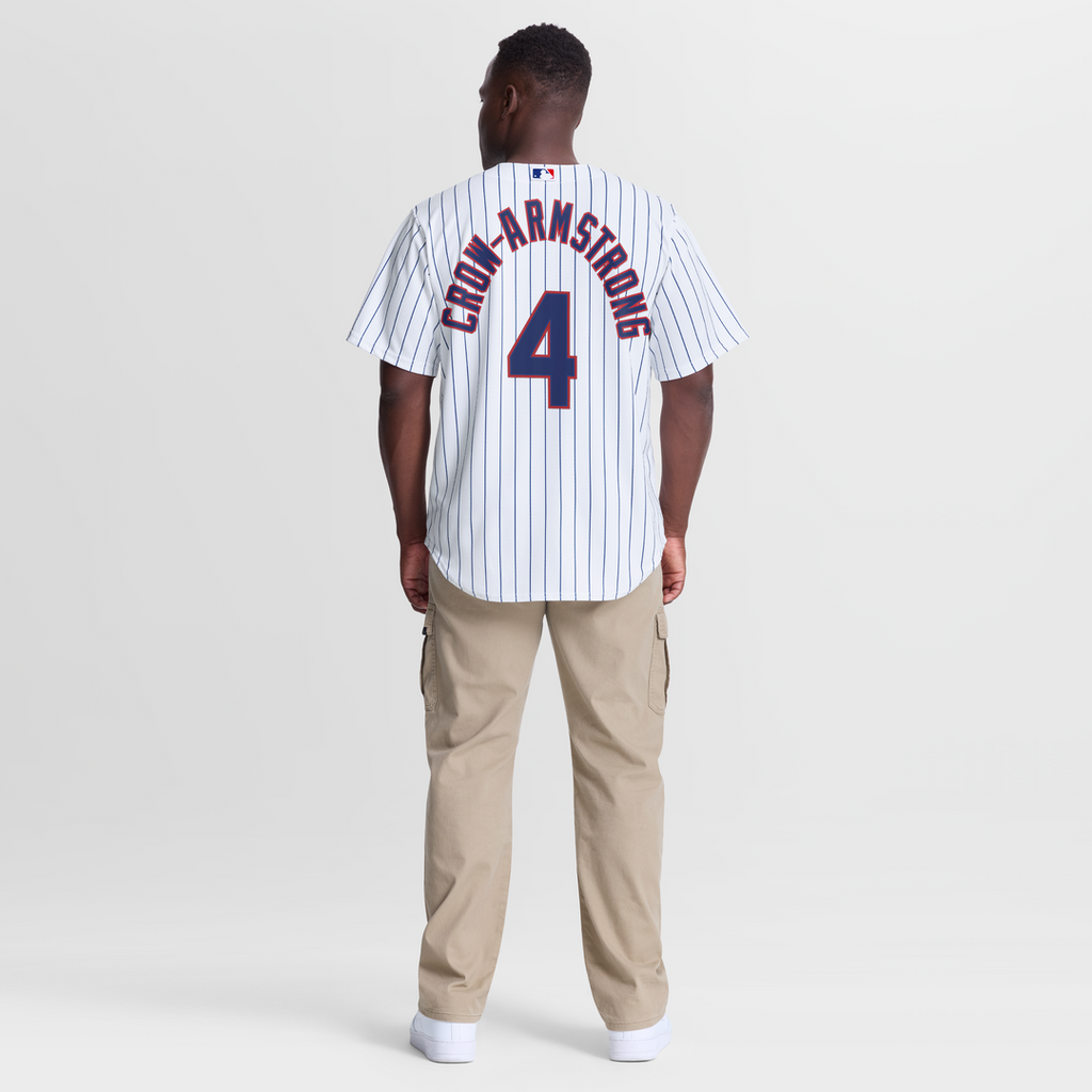 Pete Crow-Armstrong Chicago Cubs Nike Home Replica Jersey - White | MLB Fan Gear