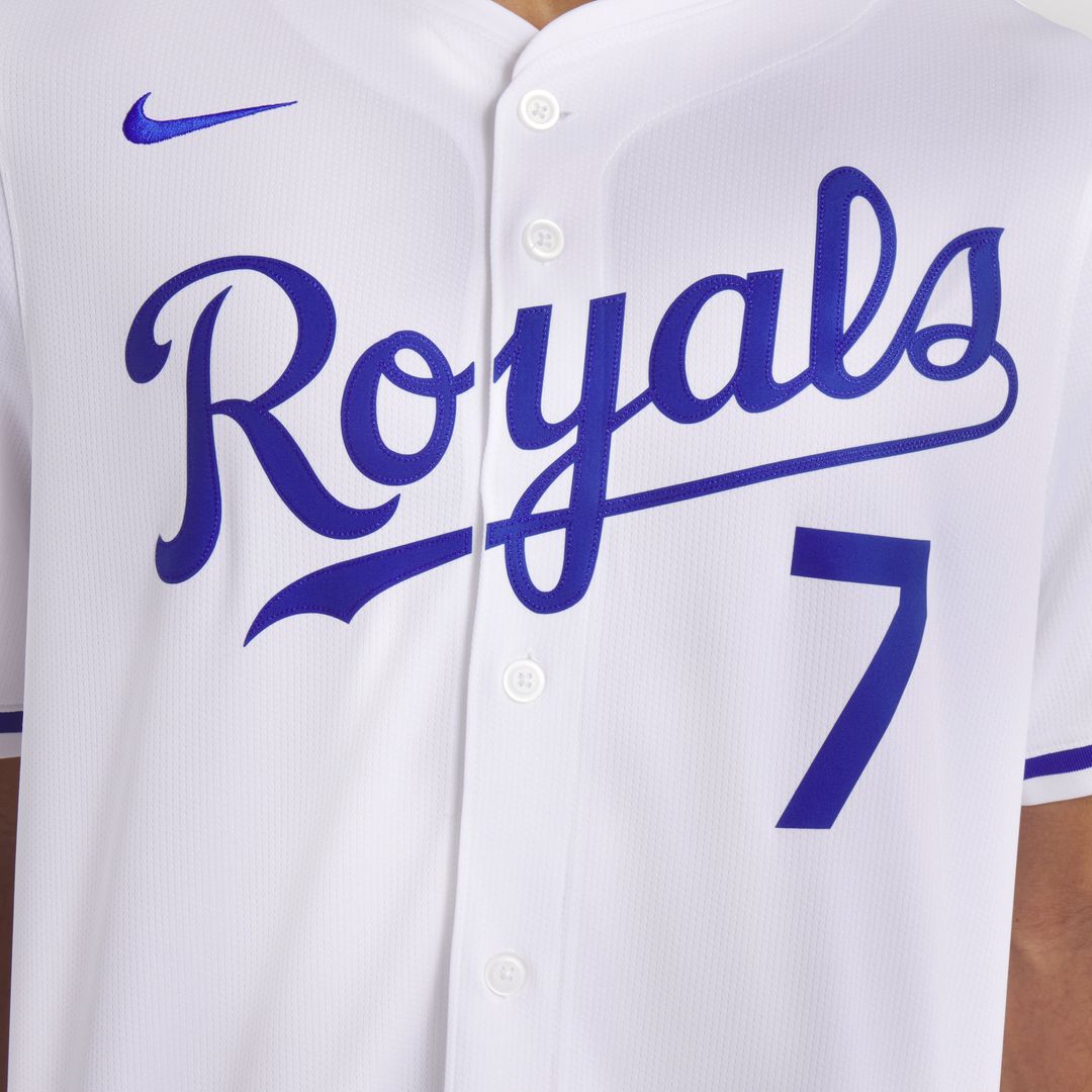 Bobby Witt Jr. Kansas City Royals Nike Home Limited Player Jersey - White | MLB Fan Gear