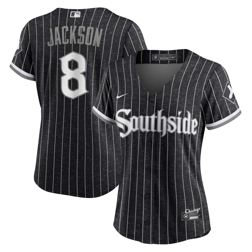 Bo Jackson Chicago White Sox Nike Women's City Connect Replica Player Jersey - Black | MLB Fan Gear