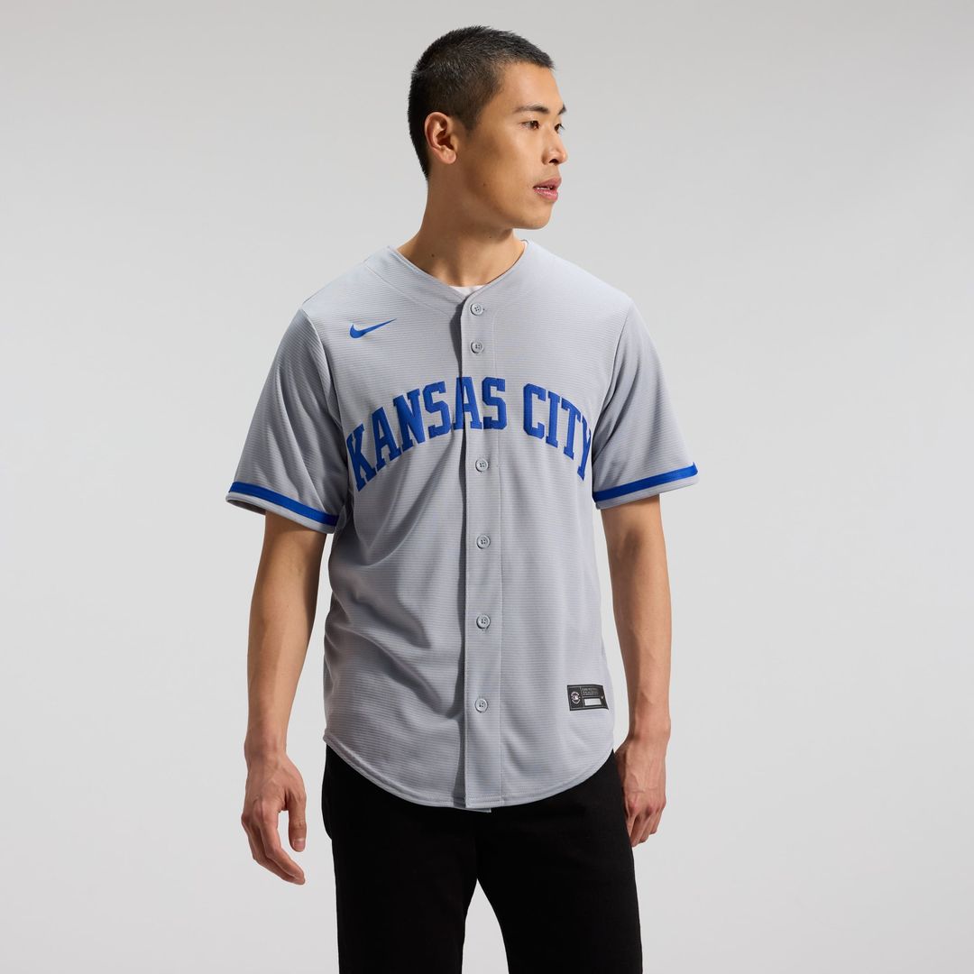 Bobby Witt Jr. Kansas City Royals Nike Alternate 2 Replica Jersey - Rush Blue | MLB Fan Gear