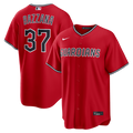 Travis Bazzana Cleveland Guardians Nike Alternate Replica Jersey - Red | MLB Fan Gear