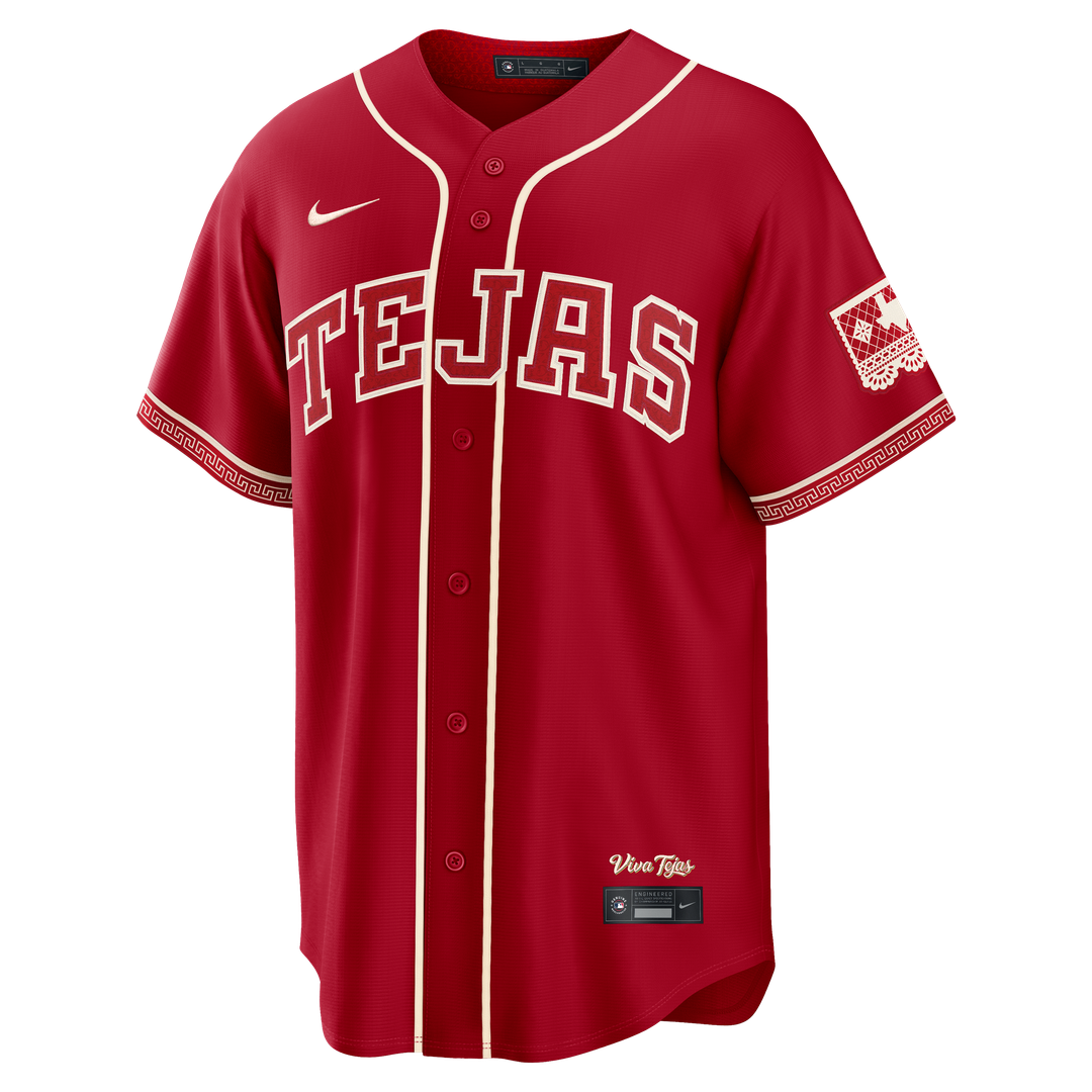 Joc Pederson Texas Rangers Nike 2026 City Connect Stadium Jersey - Red | MLB Fan Gear