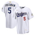 Freddie Freeman Los Angeles Dodgers Nike 2026 Gold Collection Stadium Jersey - White | MLB Fan Gear