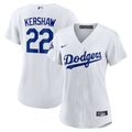 Clayton Kershaw Los Angeles Dodgers Nike Women's Home 2025 World Series Champions Replica Jersey - White | MLB Fan Gear
