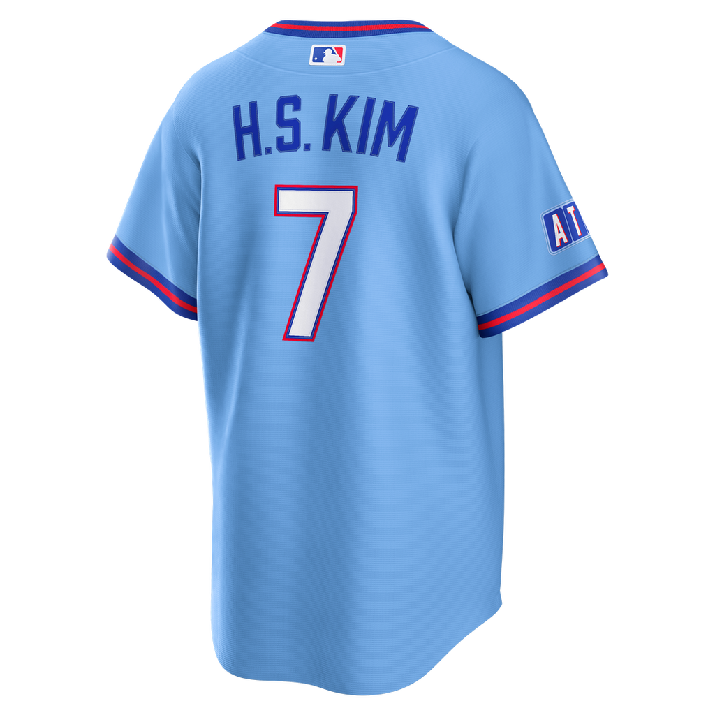 Ha-Seong Kim Atlanta Braves Nike 2026 City Connect Stadium Jersey - Powder Blue | MLB Fan Gear