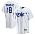 Yoshinobu Yamamoto Los Angeles Dodgers Nike 2025 World Series Champions Home Replica Jersey - White | MLB Fan Gear