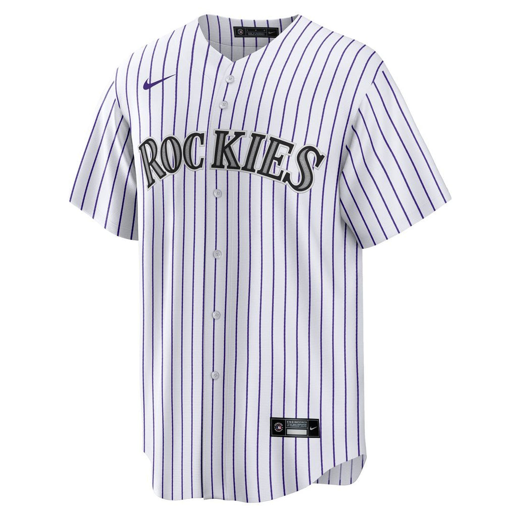 Jordan Beck Colorado Rockies Nike Home Replica Jersey - White | MLB Fan Gear