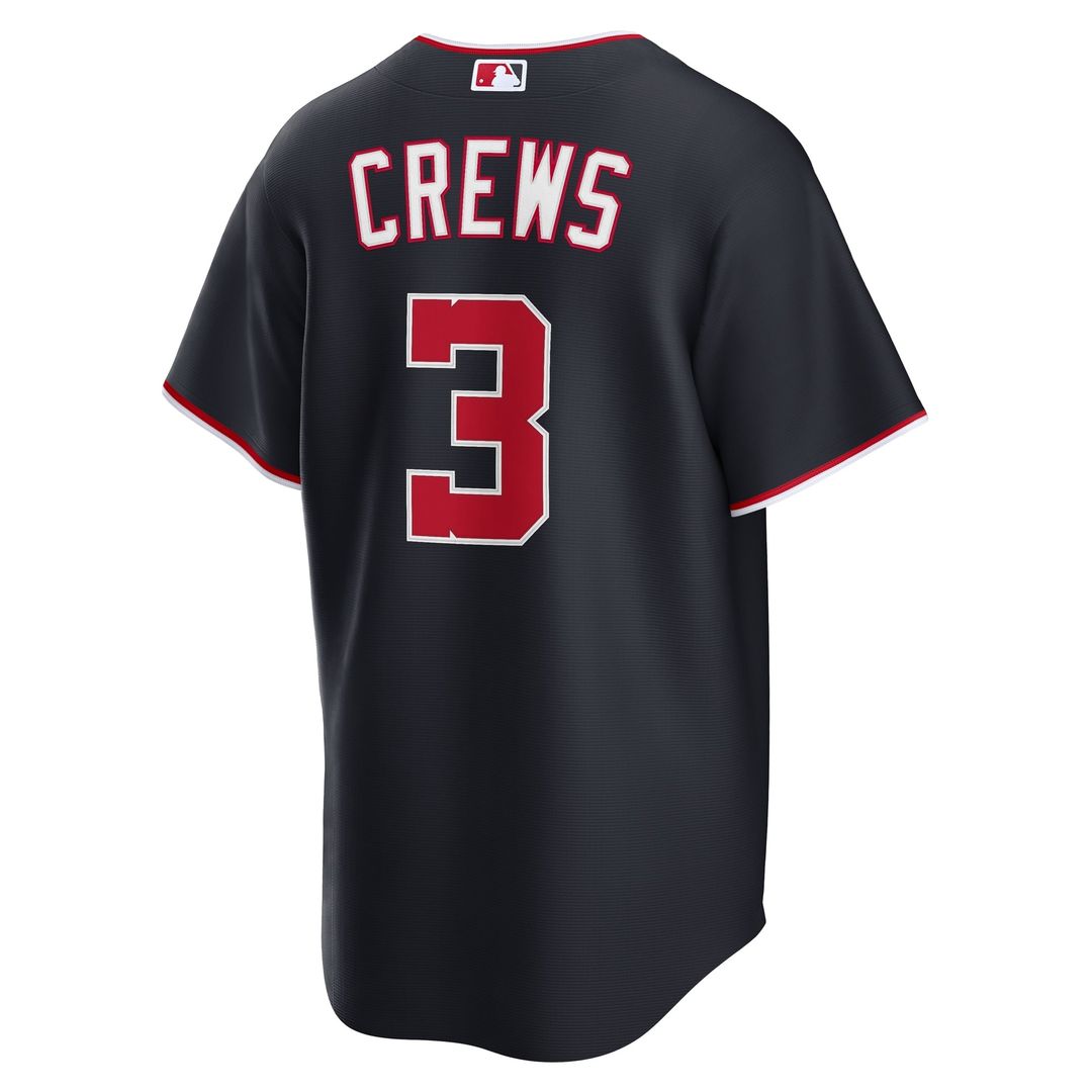 Dylan Crews Washington Nationals Nike Home Replica Jersey - White | MLB Fan Gear