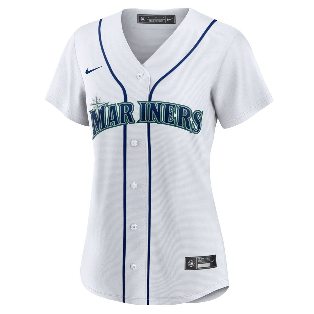 Julio Rodriguez Seattle Mariners Nike Women's Home Replica Player Jersey - White | MLB Fan Gear