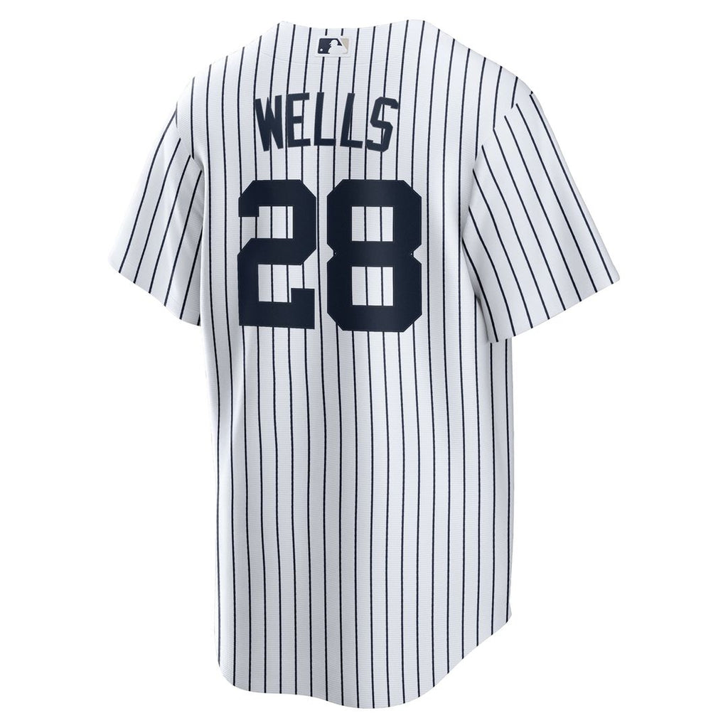 Austin Wells New York Yankees Nike Home Replica Jersey - White | MLB Fan Gear