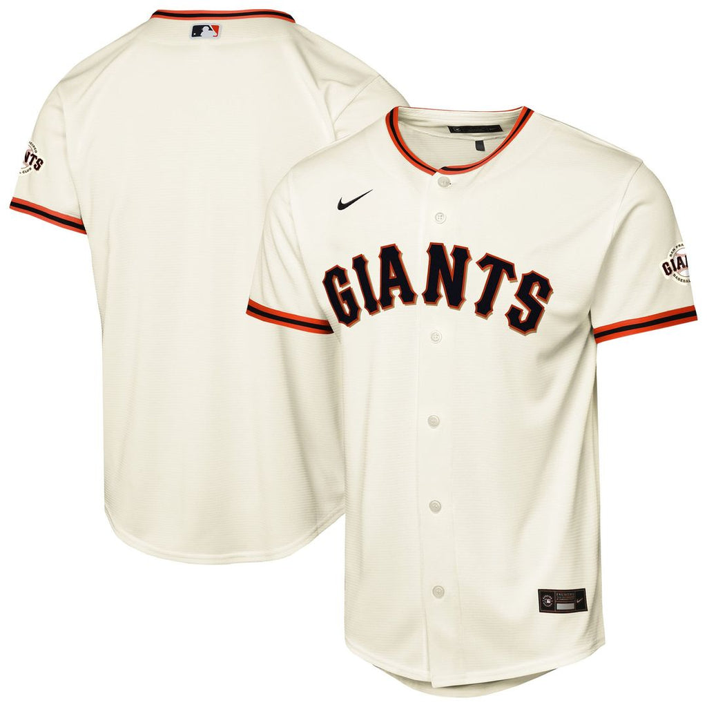 San Francisco Giants Nike Youth Home Stadium Jersey - Cream | MLB Fan Gear