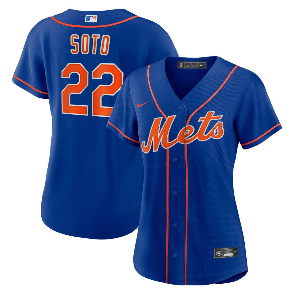 Juan Soto New York Mets Nike Women's Alternate Replica Baseball Jersey - Royal | MLB Fan Gear