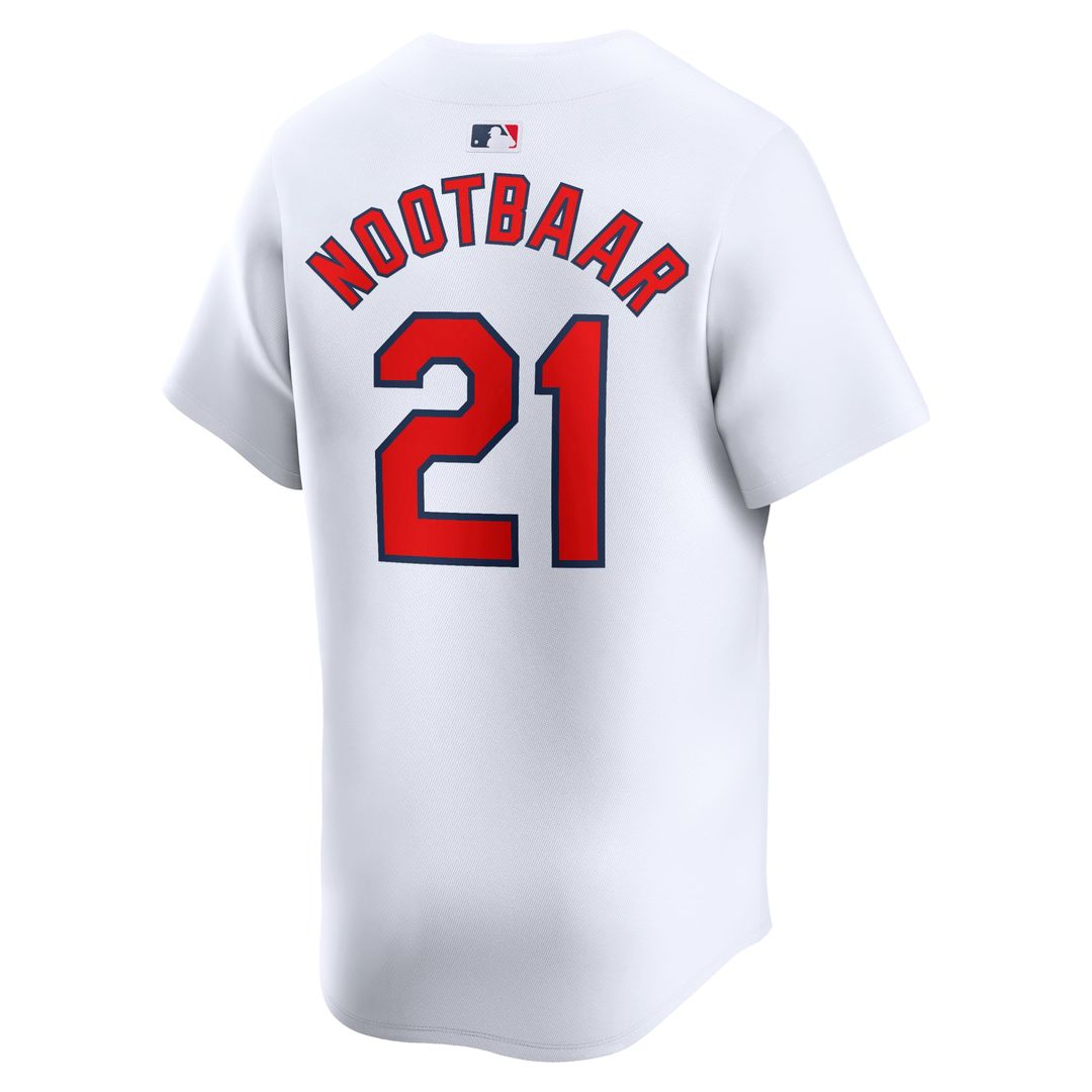 Lars Nootbaar St. Louis Cardinals Nike Home Limited Player Jersey - White | MLB Fan Gear