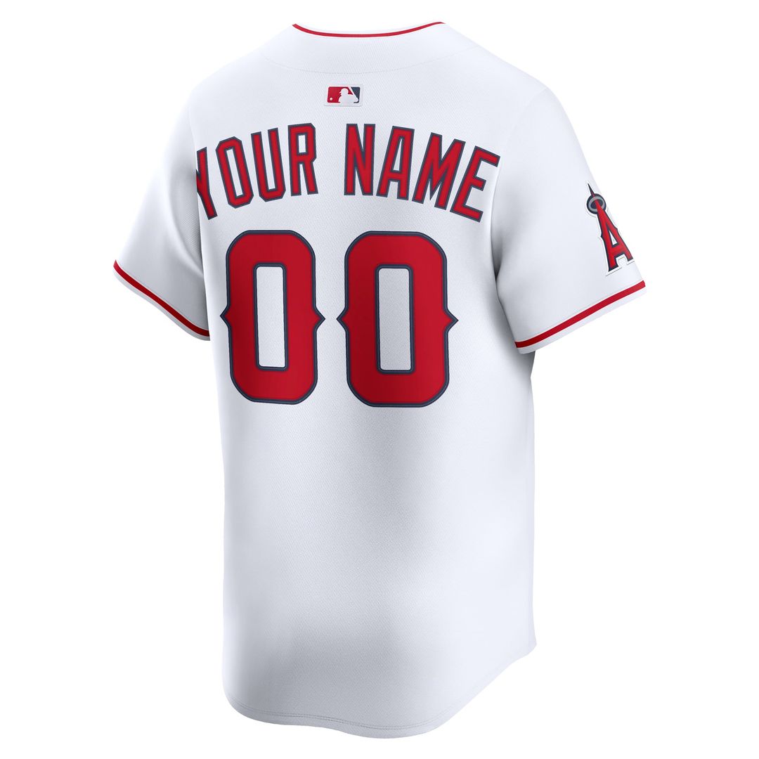 Los Angeles Angels Nike Home Limited Custom Jersey - White | MLB Fan Gear
