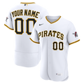 Pittsburgh Pirates Nike Home Authentic Custom Jersey - White | MLB Fan Gear
