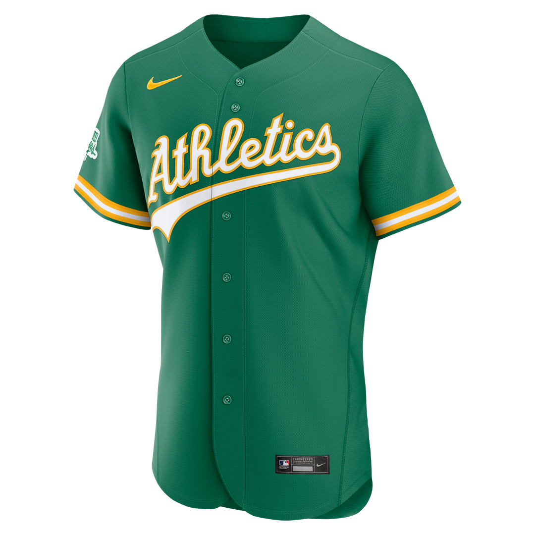 Athletics Nike Alternate Authentic Jersey - Green | MLB Fan Gear